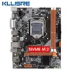 Kllisre B75 Desktop Moederbord M.2 LGA 1155 voor I3 I5 I7 CPU Ondersteuning DDR3 Geheugen 240307