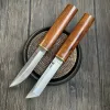 Новый D2 Steel Drop Point/Лезвие Танто с деревянной ручкой с подарочной коробкой Тактический боевой охотничий нож Открытый инструмент для самообороны и кемпинга