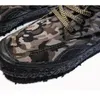 Chaussures de fitness hommes femmes armée formation camouflage toile sports de plein air randonnée camping escalade antidérapant résistant à l'usure respirant bottes tactiques