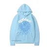 Young Thug Spider Hoodle Yeni Gökyüzü Tasarımcısı Trailtsuit Erkek Hoodie Shirtspider Dünya Çapında Pamuk Gri Yeşil Büyük Boyut SP5DER BAYRAK HOODIE 555