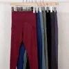 Lu Pant Align Align Lu Lemon Pocket Luluwith Leggings da yoga veloci e gratuiti da donna Pantaloni sportivi elasticizzati a vita alta Pantaloni casual con fascia alla caviglia