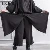 Pants style wide leg trousers irregular skirt dark department fake two culottes men Japanese hairdresser fashion men's