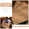 Cadeauverpakking 30 stuks Kraft Envelop Bruine Enveloppen Kalligrafie Papier Organisatoren Literatuur En