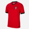 2024 Portugal Ronaldo B.Cernandes Soccer Jerseys Men Set Kids Kit Shorts Sock Full Bruno Fernandes Joao Felix Palhinha Pepe Ruben Dias 16 17 24 25 voetbal shirts jongens