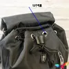 Mochila plástica fivela de metal alyx mochilas homens mulheres alta qualidade 1017 9sm saco de nylon zip longo alça de ombro sacos de tanque