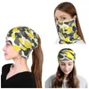 Berets Amarelo Camo Camuflagem Padrão Bandana Inverno Pescoço Aquecedor Skullies Beanies Caps Mulheres Envoltório Rosto Lenço Para Caminhadas Gaiter Headband