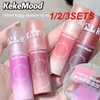 Lucidalabbra 1/2/3SET 39g Non facile da applicare sulla tazza Rossetto opaco Piccolo e portatile