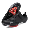 Cycling Shoes Flat Road Bike Men Women Bicycle Sport Cleat Mountain Triathlon Spd Self-Locking Sneakers