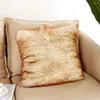 Kudde bomullskuddar h pälsbock kast kast hemmet säng rum soffa dekor extra stora dekorativa kuddar