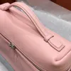 10A Espelho nova bolsa feminina de couro real top designer bolsa de ombro de luxo segurando bolsa de moda clássica L19 réplica TOGO caixa de presente cor sólida zíper bidirecional cowhi