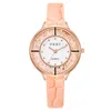 Montres-bracelets dames montre bracelet en cuir analogique Quartz mode tempérament haute qualité accessoires Para Mujer