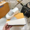 Slippers Designer Shoes Womens Sandals Slides Platform Sandals Summer Sliders Sandals Shoes Classic Brand Casual Woman Outside Slipper Beach Top Quality 35-40