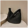 Bolsas de ombro feminino suporte diagonal espaço algodão terno crossbody moda saco grande capacidade lingerie tote