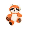 Raccoon plush toy cute hug bear doll girl sleeping pillow super lovely big tail animal doll