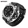 Sanda g Style hommes montre numérique choc militaire montres de sport étanche montre-bracelet électronique hommes horloge Relogio Masculino 739 Q0285c