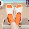 Slippare Summer Sneaker för män tjock plattform Slides Soft Eva Hollow Unisex Sports Sandals Casual Beach Shoes House