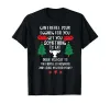 T-shirts kerstvakantie T-shirts kan ik je eierpapier bijvullen voor je letter afdrukken grappige t-shirt nolvety zomer tees