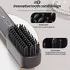 Hot Air Ion Straight Comb Negative Ion Straightener Household Hair Care Wireless