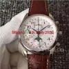 JF Master Moon Phase Mens Wristwatch L26734786 Wristwatch Stainless Steel Watch Edition Real Working A 7751 Chronograph Mechanical326G