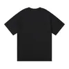 Luxur T-shirt pour hommes 23ss Printemps / été Mode Violet Marque Lettre Coloré Imprimé Hip Hop Hommes et Femmes Casual T-shirt à manches courtes