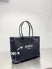 Ba Designer Bag Canvas Large capacity Tote linen Shoulder Bag Shopping Bag Handbag Female correct version High quality