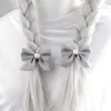 Accessori per capelli 2 pezzi/set fermagli per fiocco per bambini copricapo di perle per ragazza clip per ragazza dolce coreana per adulti e bambini