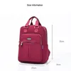 Borse da scuola XZAN 2024 Zaino da donna con manico superiore Borsa da viaggio impermeabile M2 Casual Hool di moda per ragazze adolescenti