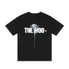 Vlone T-shirt Big "V" Tshirt Men's / Women's Couples Casual Fashion Trend High Street Loose Hip-Hop100% Cotton Printed Round Neck Shirt US Size S-XL 6142