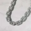 Hip Hop Jewelry G-Link Diamond Men Necklace VVS Moissanite Cuban Link Chain