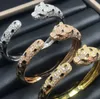 Designer Diamond bracelets luxury bracelets designer for women man Panther bracelet Unisex fashion bracelets for Every Occasion leopard shape bracelet rings