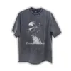 Herren T-Shirts Baumwolle Übergroße Grafik Streetwear Unisex T-Shirt Große Größe Vintage Acid Washed T-Shirt Klassisch Retro Bdtee
