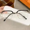 Solglasögon anti-Blue Light Reading Glasses Fashion Classic Metal Half-Frame Readers Eyewear Män Kvinnor Ögonskydd Presbyopia glasögon