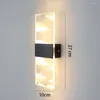 Wall Lamp Led Light Modern Bedside Creative Feather Dragonfly Bamboo Ribbon Living Room Bedroom Aisle Decorative Tricolor