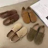 Sapatos casuais 2024 outono moda retro couro mule tamancos chinelos ao ar livre macio cortiça cinto fivela slides plana para mulher