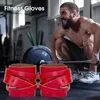 Bilek Desteği 1 Çift Halter Bracers Orijinal Deri Fitness Dişleri Gym için Dayanıklı Pratik Ayarlanabilir Kayışlar