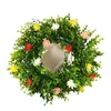 Decorative Flowers Spring And Summers Florals Wreath Colorful Wildflower Garlands Party Decorations