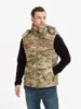 Giacche da uomo MAUHOSO Inverno Uomo Gilet Casual Senza maniche Stand Abiti spessi Giacca mimetica Maschile Primaloft Multicam