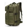 Ryggsäck 25L 600D dubbel axelväska utrustning för män utomhusjakt resväskor Taktisk militär för vandring camping ryggsäckar