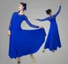 Stage Wear Lady Ballroom Dancing Dress Modern Dance Competition Costume Women Waltz Tango Foxtrot Quickstep Dresses