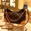 7A مصمم أكياس الكتف أكياس الكتف حقيبة اليد Boulogne Diane Cross Body Hobo Croassant سعة كبيرة محفوظة