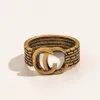 Europa i Ameryka Pierścionki projektantów Kobiety uwielbiają uroki ślubne zapasy stare złote miedziane palec regulacyjny pierścień akcesoria pierścieniowe
