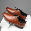 Britse casual single schoenen lederen schoenen formele schoenen mannen schoenen lederen koehid lederen schoenen mannen comfortabel low-top 240328