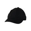 Casquettes de baseball Chapeaux Hip Hop Coton Snapback Style coréen Baseball à bord court Femmes Hommes Couleur unie