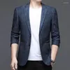 Men's Suits High-quality Blazer British Style Fashion High-end Simple And Elegant Business Casual Man Gentleman Slim Suit Jacket