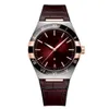 Homens de Wath de alta qualidade Wath Wath 39mm Relógios de Constelação de Couro Sapphire Glass Batch Watch Watch com Box Montre