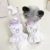 Vêtements pour chiens Automne Hiver Robe Chat Chiot Yorkshire Terriers Poméranien Shih Tzu Caniche Maltais Bichon Schnauzer Costumes Costumes