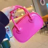 Borse a tracolla in gelatina alla moda con coulisse Borse da donna in PVC piccole e portamonete 2024 Borsa da viaggio casual da donna Messenger di alta qualità