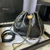 7A Högkvalitativ ES Designer Bucket Chains Brand Bags Totes Cross Body Handbag Fashion Axel Högkvalitativ väska Kvinnor Purse Telefon Plånbok Plain Plain Plain Plain