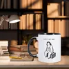 Tassen „Hören Sie auf Ihr Herz“-Tasse „Träumer“, Geschenk für Freunde, Frauen, Männer, 7 Farben, 325 ml, Keramik, Kaffee mit Henkel, inspirierendes Geschenk