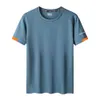 Summer Outdoor Large Size Quick Drying Short Sleeved T-shirt for Mens Clothes Sports Group Printed Cf82